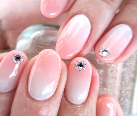 桃オーレみたいな優しい色のネイル 高円寺のネイルサロン Nail Haco Blog